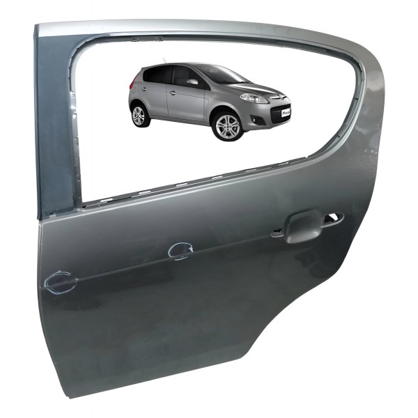 Porta Traseira Esquerda Fiat Palio 4p 1.6 2015 2016 Detalhe