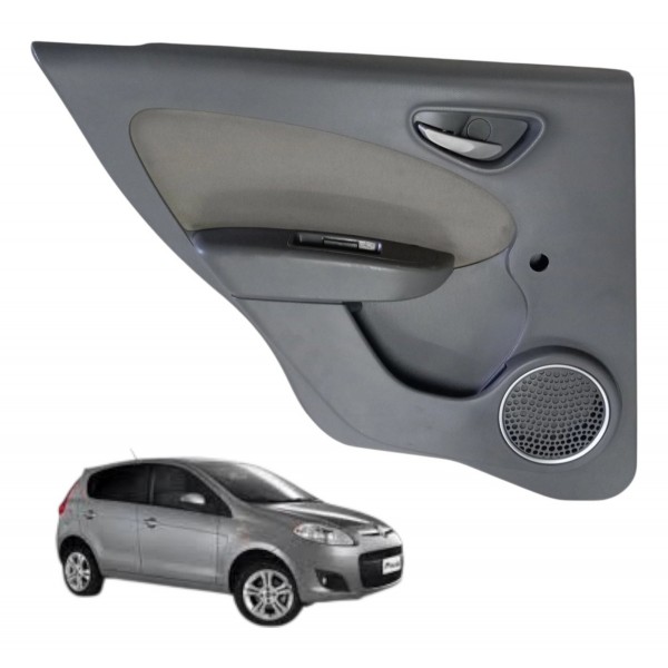Forro Porta Traseiro Esquerdo Fiat Palio 4p 2013 2014 2015