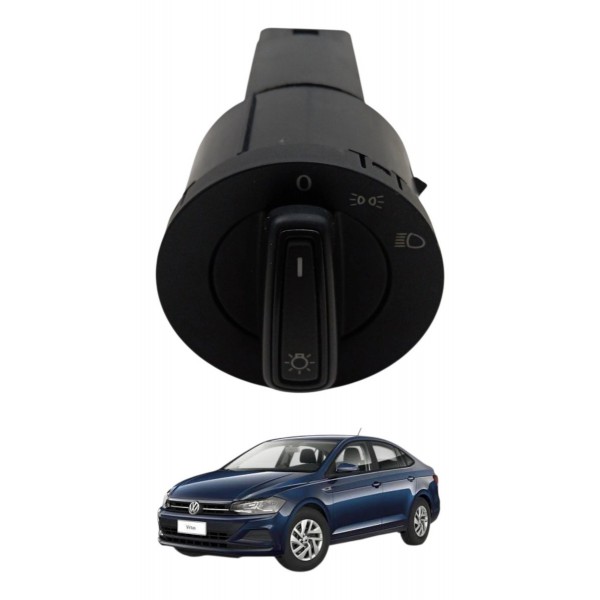 Botão Regulagem Farol Volkswagen Virtus 1.6 2019