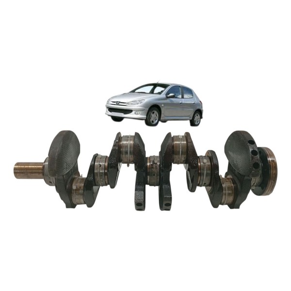 Virabrequim Motor Peugeot 206 207 307 1.4 8v 2006 2007 2008