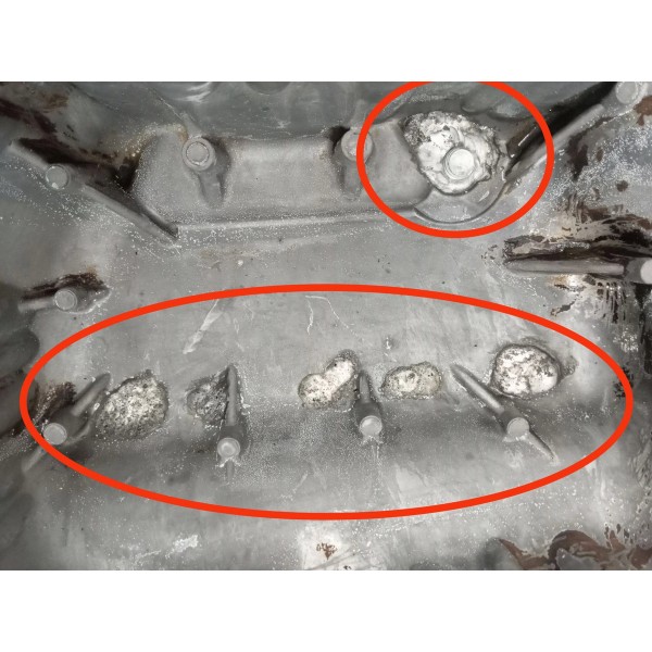 Carter Oleo Motor Peugeot 206 C3 1.6 16v 2006 2007 Detalhe