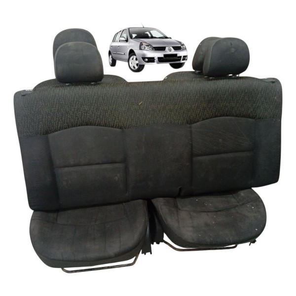 Jogo Banco Tecido Renault Clio 1.0 2005 2006 2007 Detallhe