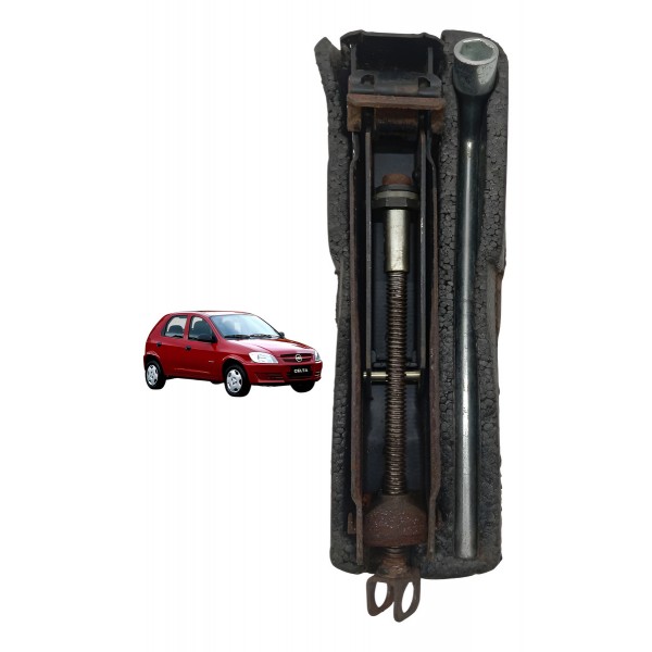 Kit Macaco Chave Roda Chevrolet Celta 2004 2005 2006