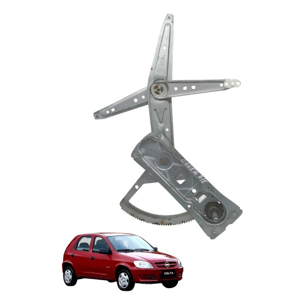 Maquina Vidro Manual Dianteiro Esquerdo Chevrolet Celta 2005