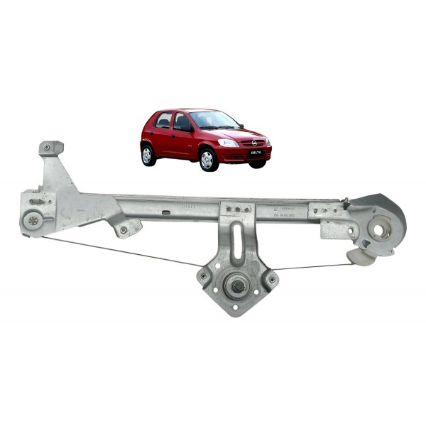 Maquina Vidro Manual Traseiro Direito Chevrolet Celta 2005