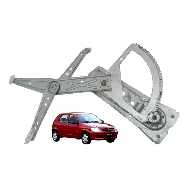 Maquina Vidro Manual Dianteiro Direito Chevrolet Celta 2005