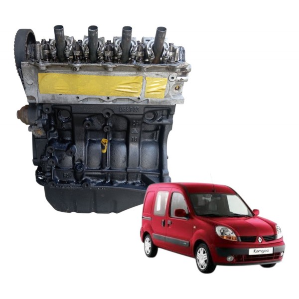 Motor Parcial Renault Clio Kangoo D4d 1.0 16v Gasolina