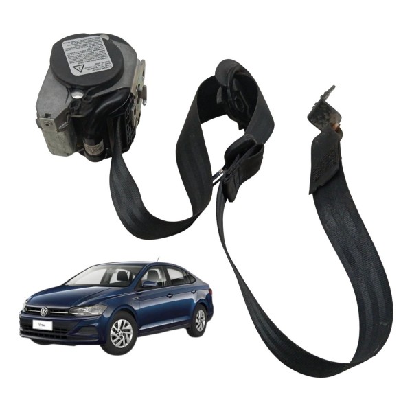 Cinto Segurança Dianteiro Esquerdo Volkswagen Virtus 2019