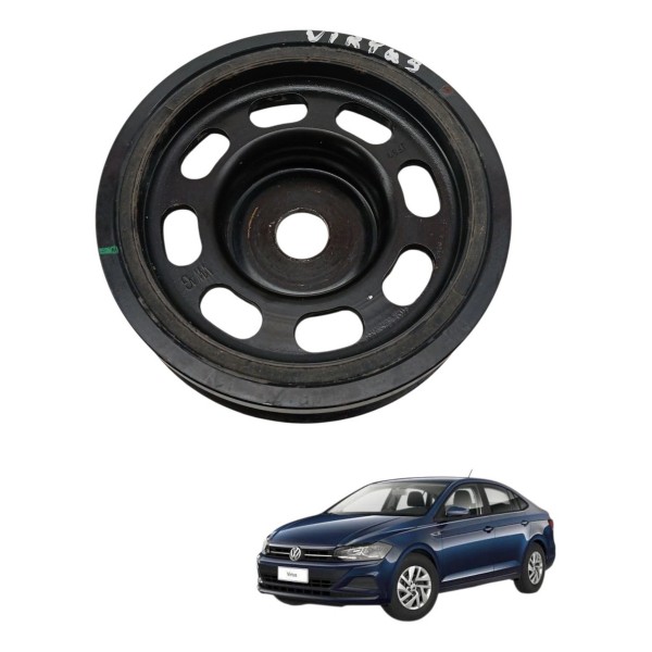 Polia Virabrequim Motor Volkswagen Virtus 1.6 2019