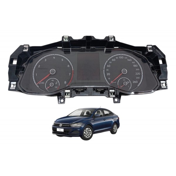 Painel Instrumentos Volkswagen Virtus 1.6 2019 Detalhe