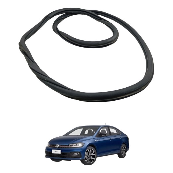 Borracha Porta Dianteira Esquerda Volkswagen Virtus 2019