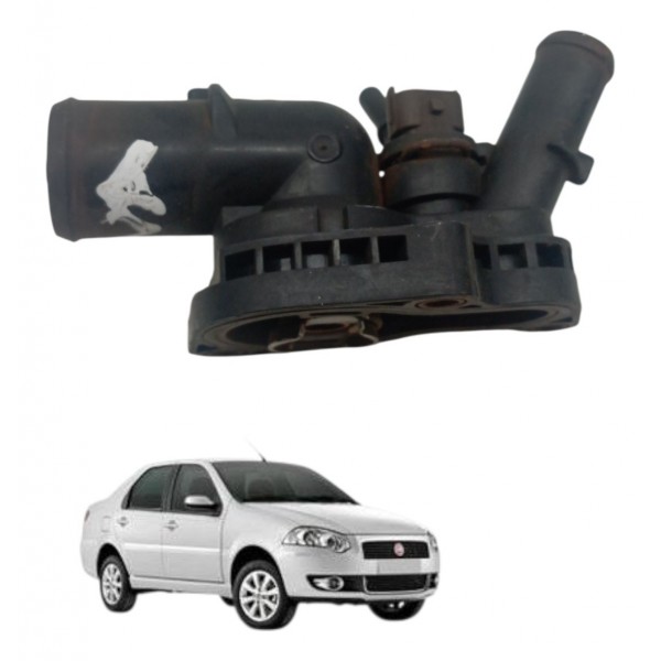 Carcaça Válvula Termostática Fiat Siena 1.0 2010