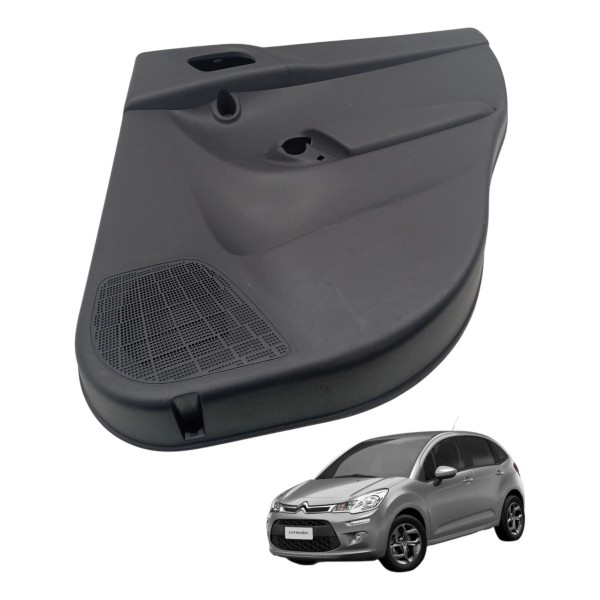 Forro Porta Traseiro Direito Citroen C3 4p 2013 2014 2015