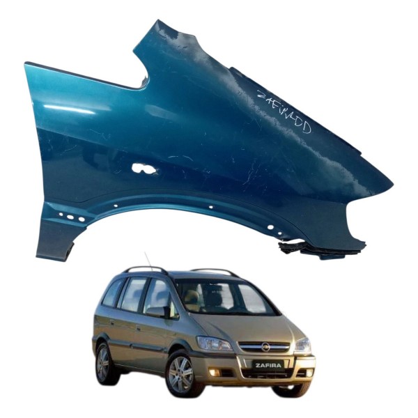 Paralama Dianteira Direita Chevrolet Zafira 2003 Detalhe