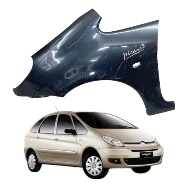 Paralama Esquerdo Citroen Picasso Xsara 2007 2008 2009 2010