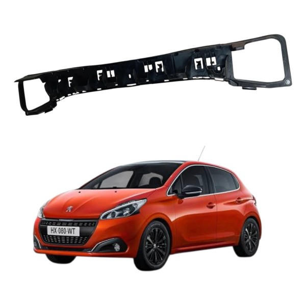 Alma Parachoque Traseiro Peugeot 208 2016 2017 2018 2019