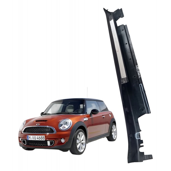 Spoiler Lateral Esquerdo Mini Cooper S 2011 2013 Detalhe