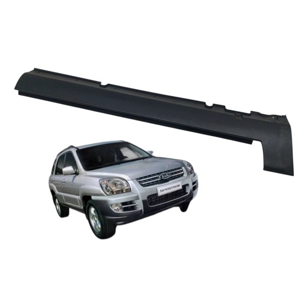 Spoiler Caixa Ar Dianteiro Esquerdo Kia Sportage 2009 2010