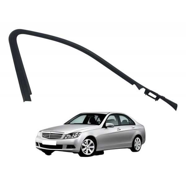 Guarnição Porta  Dianteira Esquerda Mercedes Benz C200 2009