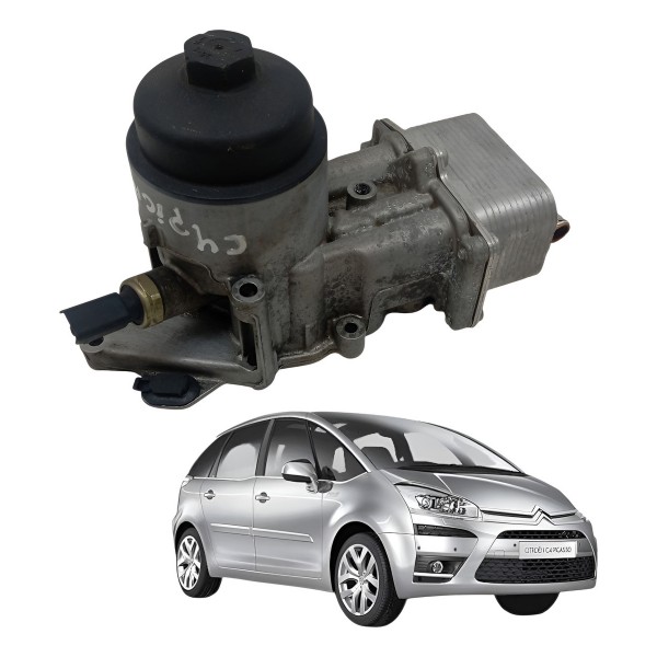 Suporte Filtro Oleo Citroen C4 Picasso 2.0 2009