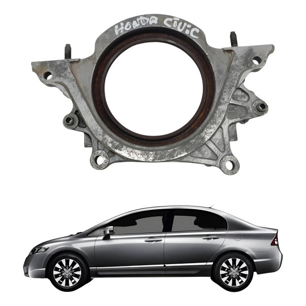 Flange Retentor Virabrequim Honda Civic 1.7 2006