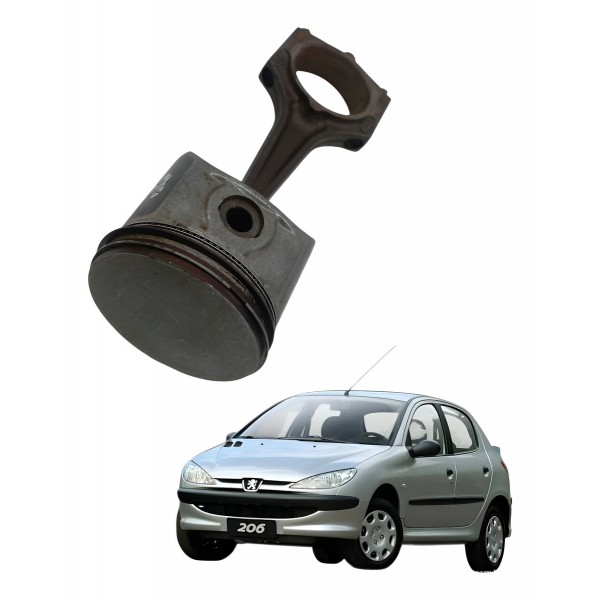 Pistão Biela Peugeot 206 1.6 2008 2009 2010