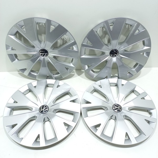 Jogo Calota Roda 16 Volkswagen Tcross  Prata