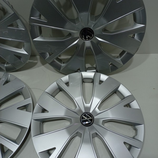 Jogo Calota Roda 16 Volkswagen Tcross  Prata