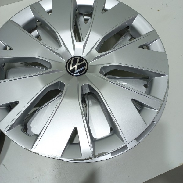 Jogo Calota Roda 16 Volkswagen Tcross  Prata