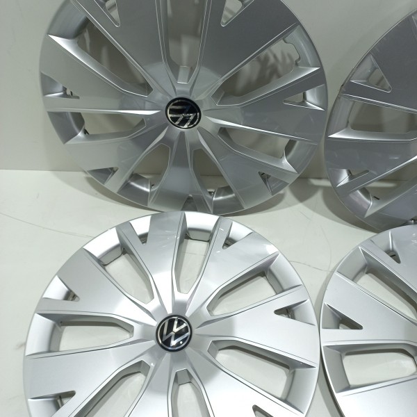 Jogo Calota Roda 16 Volkswagen Tcross  Prata