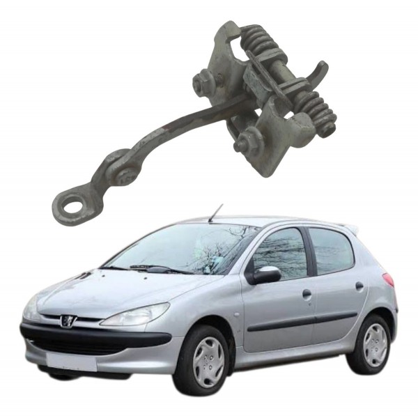 Limitador Porta Traseira Esquerda Peugeot 206 2006