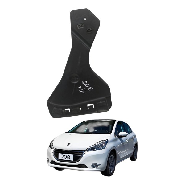Moldura Descanso Pé Peugeot 208 Allure 2013 2014 2015 2016