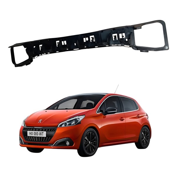 Alma Parachoque Traseiro Peugeot 208 2013 2014 2015 2016