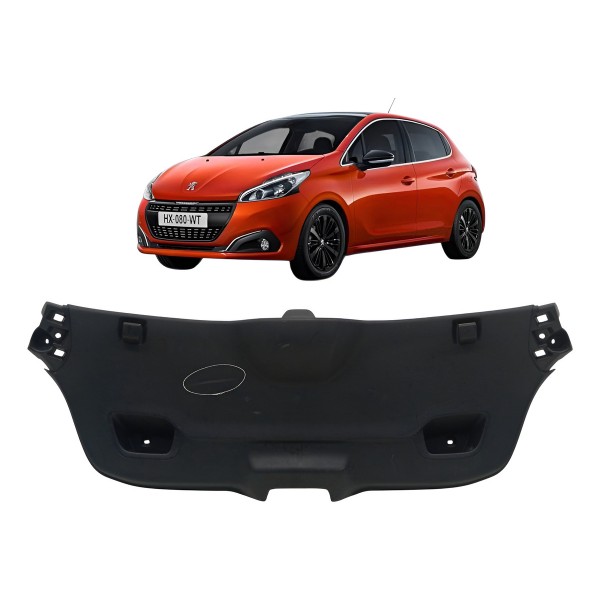 Moldura Tampa Porta Malas Peugeot 208 2014 2015 Detalhe