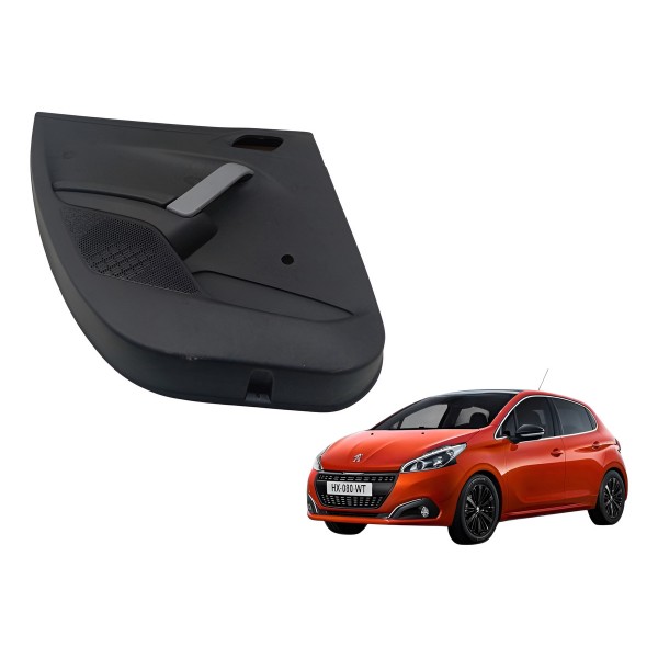 Forro Porta Traseiro Esquerdo Peugeot 208 Allure 2014 2015