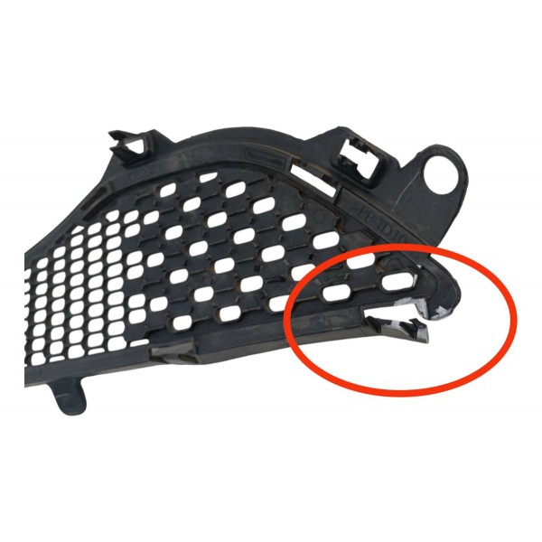 Churrasqueira Parachoque Frontal Peugeot 208 2014 15 Detalhe