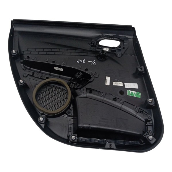 Forro Porta Traseiro Direito Peugeot 208 Allure 2014 2015