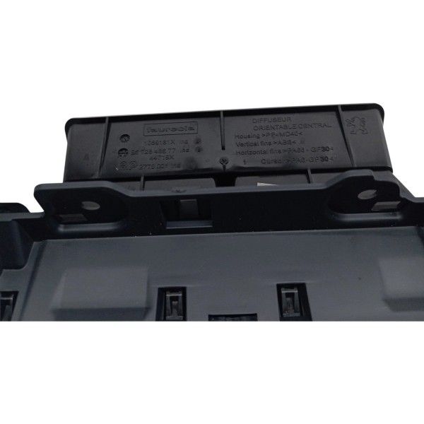 Moldura Painel Difusor Ar Central Peugeot 208 2014 2015