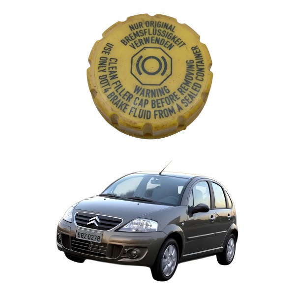 Tampa Reservatorio Freio Citroen C3 1.4 2015 2016 2017