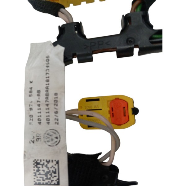 Chicote Volante C/comandos Volkswagen Virtus Tcross 2018