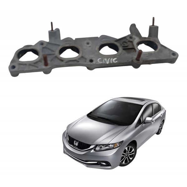 Flange Coletor Admissão Honda Civic 1.7 2006