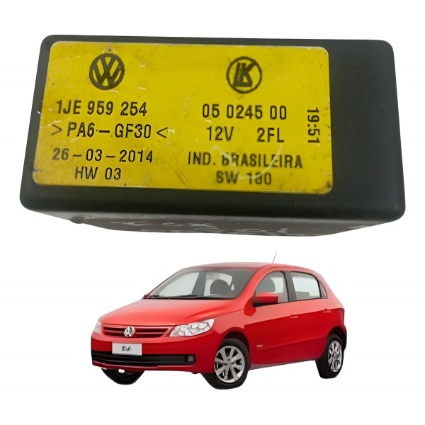 Modulo Rele Retrovisor Vidro Eletrico Volkswagen Gol G5