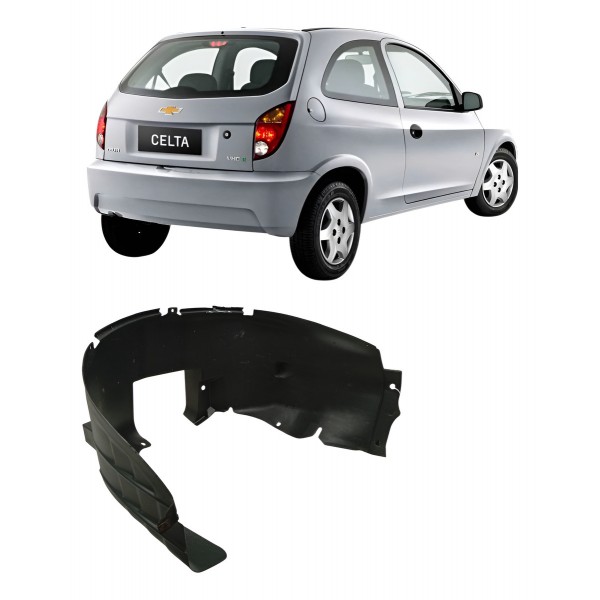 Parabarro Dianteiro Esquerdo Chevrolet Celta 2005 Detalhe