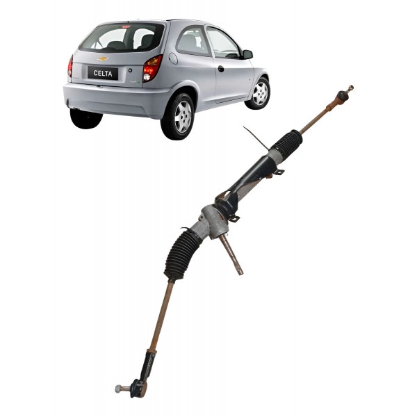 Caixa Direção Mecanica Chevrolet Celta 1.0 2008 2009 Detalhe