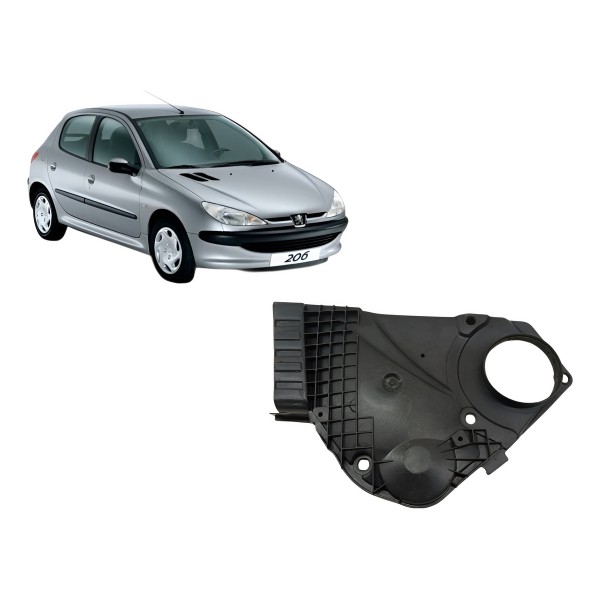 Capa Correia Dentada Peugeot 206 207 1.4 2006 2007 2008