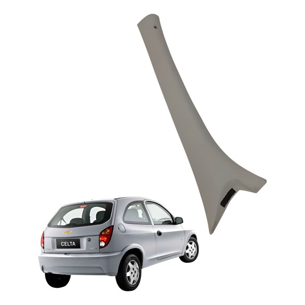 Moldura Direita Coluna Parabrisa Chevrolet Celta 2008 2009