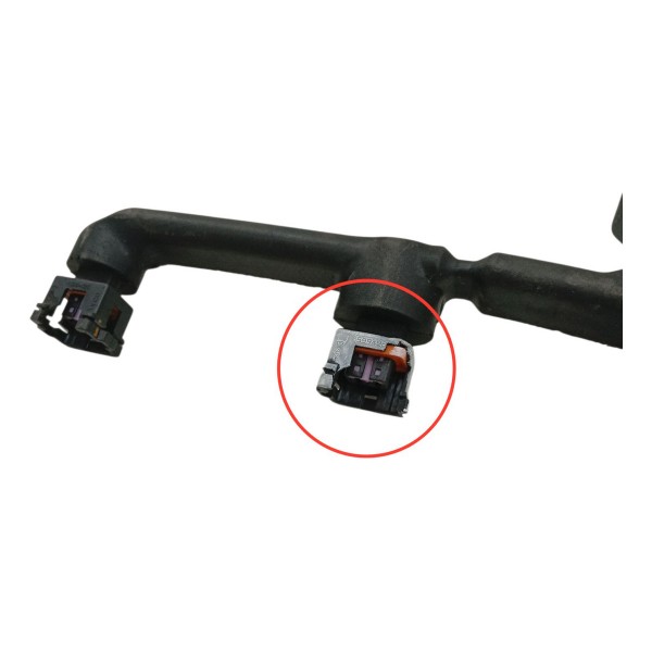 Chicote Bico Injetor Peugeot 206 C3 1.4 2007 2008 Detalhe