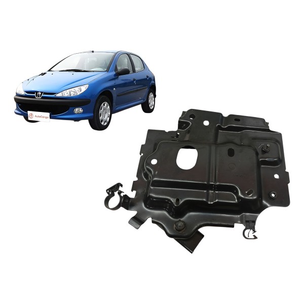 Suporte Base Bateria Peugeot 206 207 1.4 2005 2006 2007 2008