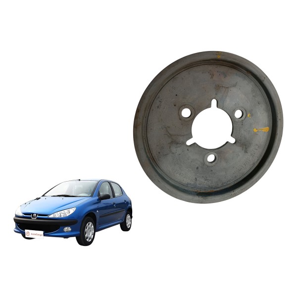 Polia Virabrequim Peugeot 206 207 C3 1.4 8v 2006 2007 2008