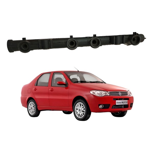 Flauta Injeção Fiat Siena 1.0 8v 2002 2003 2004 2005 2006